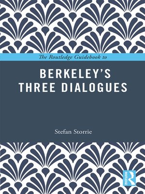 cover image of The Routledge Guidebook to Berkeley's Three Dialogues
